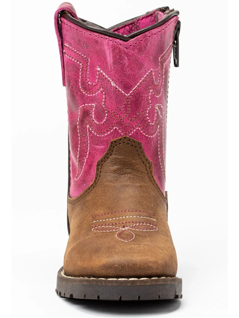 SHYANNE TODDLER GIRLS' LIL LAINIE WESTERN BOOTS - ROUND TOE